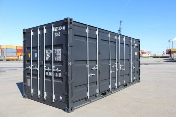20ft High Cube Container – Hazardous Waste Container, Side opening (9ft 6′ high).