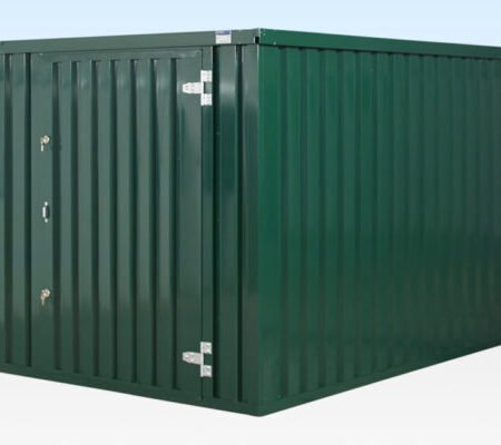 3M X 2.1M Flat Pack Storage Container..