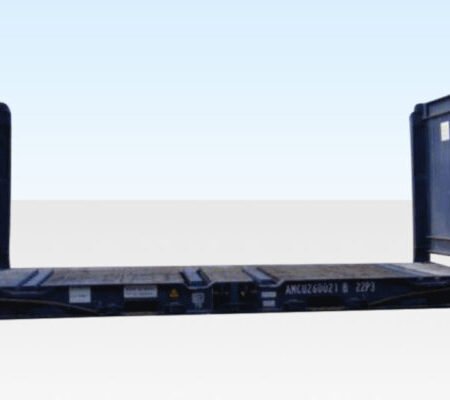 20Ft X 8Ft Used Flat Rack Shipping Containers.