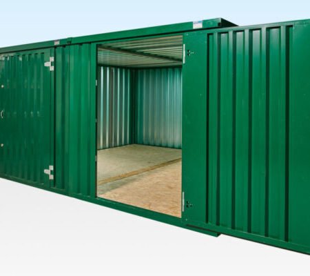 4M X 4.2M Side Linked Flat Pack Container Bundle (Powder Coated).