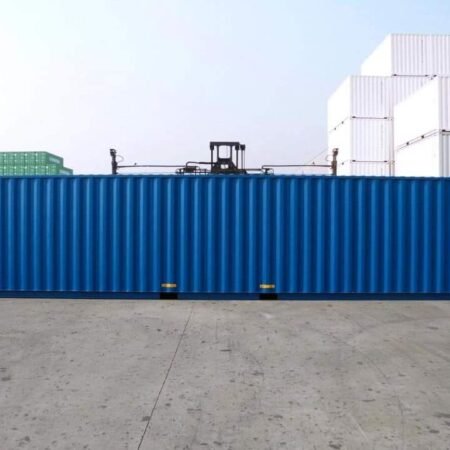 40ft High Cube (9′ 6″ high) Full Side Access Container.