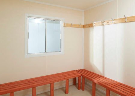 24Ft x 9Ft Steel Drying Room Cabin