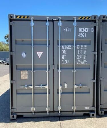 New 40 Ft High Cube Shipping Container.