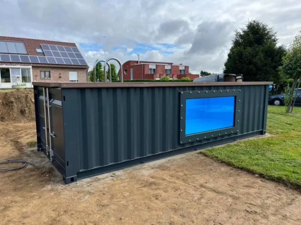 20ft 0r 40ft Shipping container Swimming pools Saunas and Garden rooms - Image 11