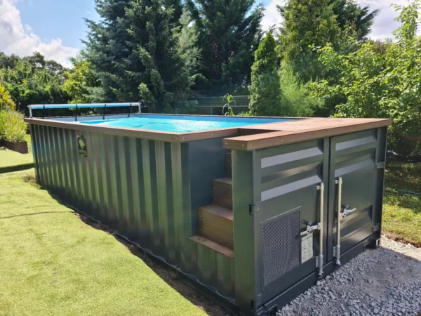 20ft 0r 40ft Shipping container Swimming pools Saunas and Garden rooms - Image 4
