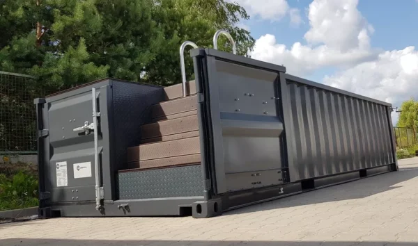 20ft 0r 40ft Shipping container Swimming pools Saunas and Garden rooms - Image 9